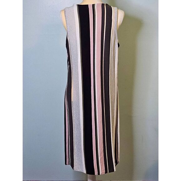Bar lll multi colored sleeveless dress. Size L. - Picture 3 of 4